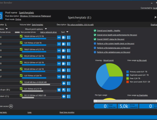 DriveBender in Version 2.5.0.0a erschienen